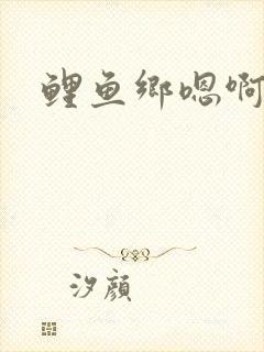 鲤鱼乡嗯啊
