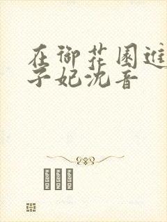 在御花园进入太子妃沈音