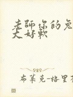 老师你的兔子好大好软