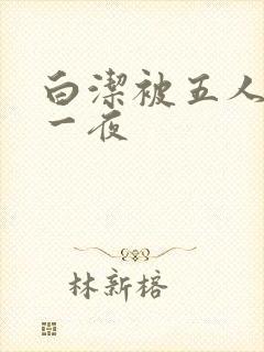 白洁被五人糟蹋一夜