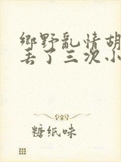 乡野乱情胡秀英丢了三次小说
