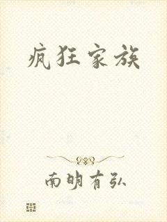 疯狂家族封面