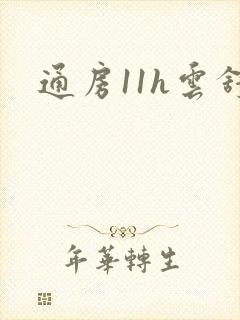 通房11h云舒封面