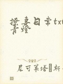 撩妻日常txt青灯