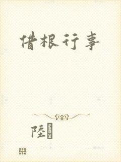 借根行事