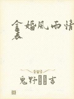 金婚风雨情演员表