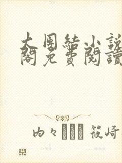 大团结小说笔趣阁免费阅读