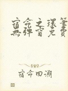 宿命之环笔趣阁无弹窗免费阅读封面