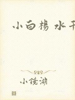 小白杨 水千丞