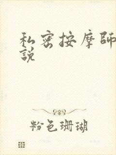 私密按摩师 小说