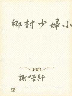 乡村少妇小说
