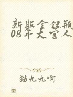 新版金银瓶2008年大官人