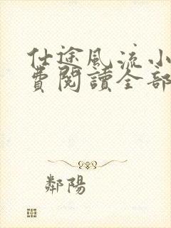 仕途风流小说免费阅读全部章节