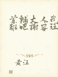 首辅大人我们和离吧谢容珏封面