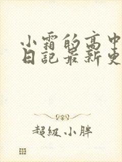 小霜的高中成长日记最新更新