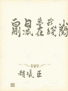 白日梦我小说无删减在线阅读