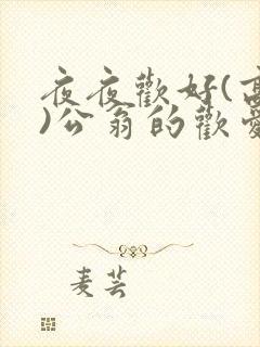 夜夜欢好(高h)公翁的欢爱h