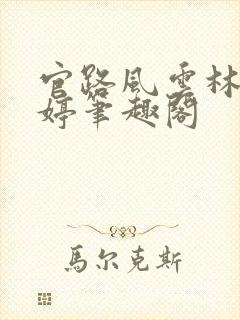 官路风云林海姜婷笔趣阁