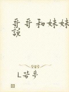 哥哥和妹妹的小说封面