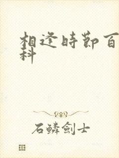 相逢时节百度百科封面