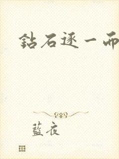 钻石逐一而归封面