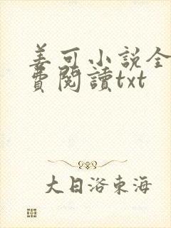 姜可小说全文免费阅读txt