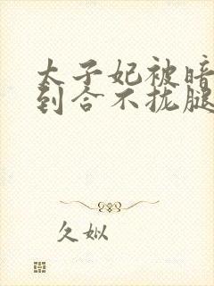 太子妃被暗卫C到合不拢腿