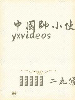 中国帅小伙gayxvideos