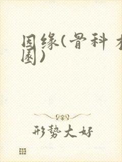 因缘(骨科 校园)