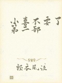 小喜不要了好大第二部封面