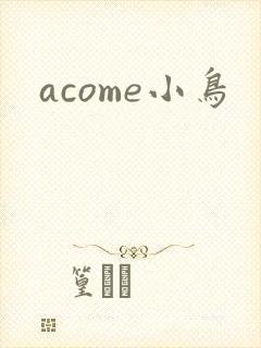 acome小鸟