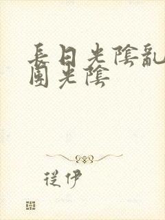 长日光阴乱作一团光阴封面