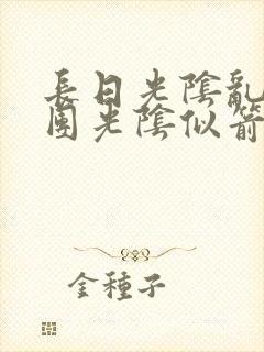 长日光阴乱作一团光阴似箭无弹窗