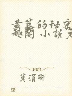 黄蓉的秘密 笔趣阁 小说免费阅读