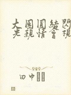 大团圆结闪闪发光亲情会视频封面