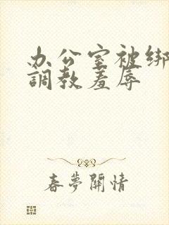 办公室被绑奶头调教羞辱