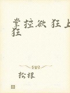 掌控欲 狂上加狂
