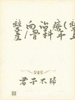 双向治疗(双/产/骨科年上)