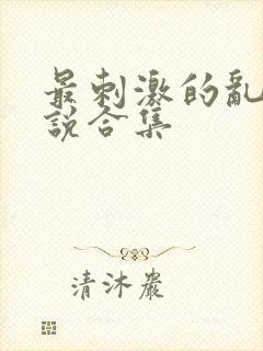 最刺激的乱惀小说合集