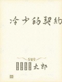 冷少的契约囚奴封面