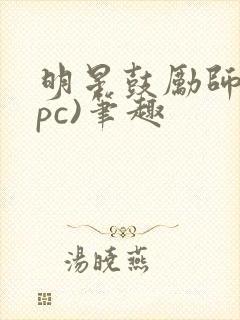 明星鼓励师(npc)笔趣