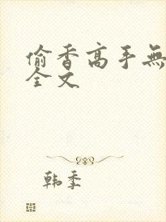 偷香高手无删减全文