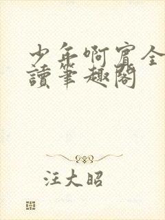 少年啊宾全文阅读笔趣阁