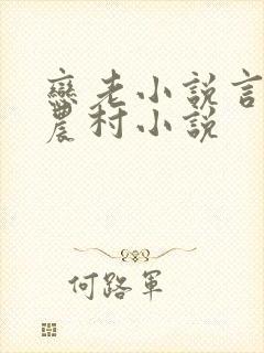 恋老小说言情网农村小说