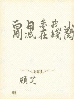 白日梦我小说无删减在线阅读