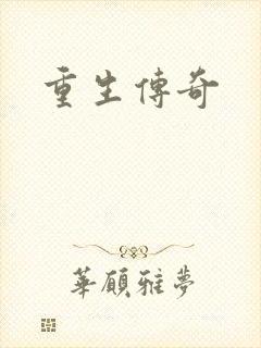 重生传奇封面