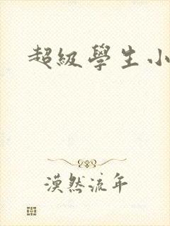超级学生小说