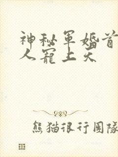 神秘军婚首长大人宠上天