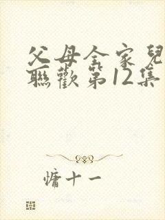 父母全家儿女大联欢第12集