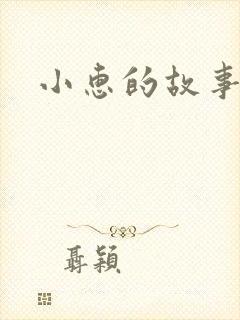小惠的故事封面